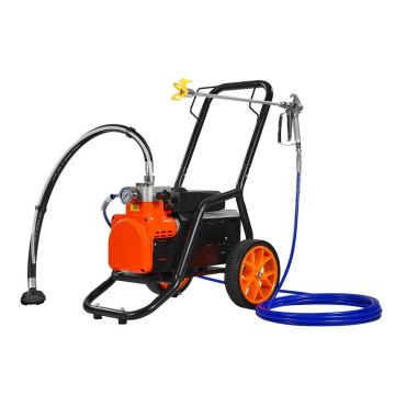 Kalvokäyttöinen korkeapainemaaliruisku, 1700 W, 3000 PSI, kärryllä ja jatkotangolla