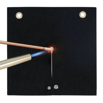 Hitsauspeite, 305x305 mm, hiilikuitua, lämmönkestävyys jopa 1800°F, metalliholkeilla