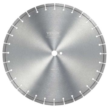 Timanttiporattu betonin katkaisuterä, 18 tuumaa, 450 mm, 12 mm hampaat, yleiskäyttöinen