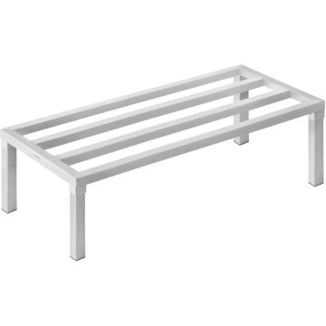Alumiininen tavarateline, 48x20 tuumaa, 1800 paunan kapasiteetti