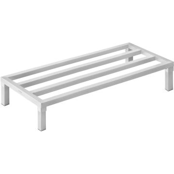 Alumiininen tavarateline, 48x20 tuumaa, 1800 paunan kapasiteetti