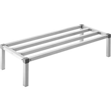 Алюминиевая багажная полка, 48 x 20 дюймов, грузоподъемность 1000 фунтов.