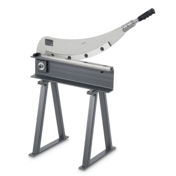 Giljotiinileikkurit 500 mm jalustalla Q235 metallille ja muoville
