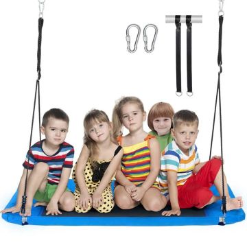 60 tuuman keinulauta, ulkokeinu lapsille ja aikuisille, 900D Oxford-kangas, säädettävät köydet