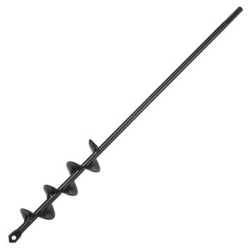 Auger-istutuskärki 1,6 x 16,5 tuumaa, spiraalimainen, 3/8 tuuman kuusiokolo