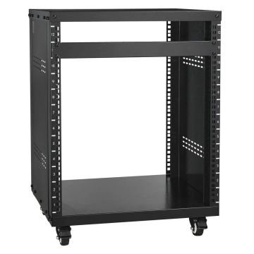 Стойка для стереофонической AV-системы высотой 12U, размеры: 510x460x700 мм.