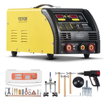 Dual pro -pistehitsauslaite deluxe 5 kW:n pistehitsauslaite, al/fe, automaattinen/manuaalinen
