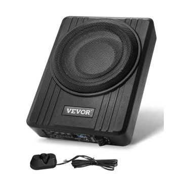 10 tuuman 300 W:n matalaprofiilinen auton subwoofer istuimen alle