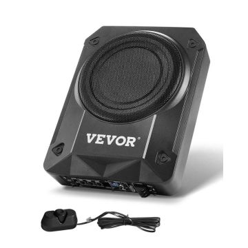 8 tuuman 800 W:n auton subwoofer istuimen alla vahvistimella