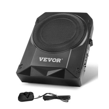 10 tuuman 400 W:n subwoofer-kaiutin autoon istuimen alle vahvistimella