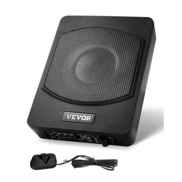 10 tuuman 240 W:n matalaprofiilinen auton subwoofer istuimen alle