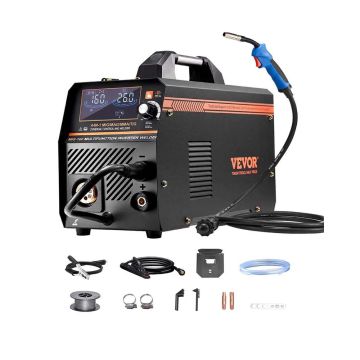 Synerginen 4-in-1 MIG-hitsauskone, 160 A, IGBT-invertteri, LCD-näyttö