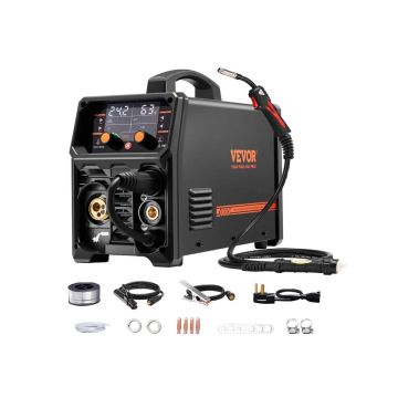Pro MIG 250A synerginen 5-in-1-hitsauskone IGBT-transistorilla ja LCD-näytöllä