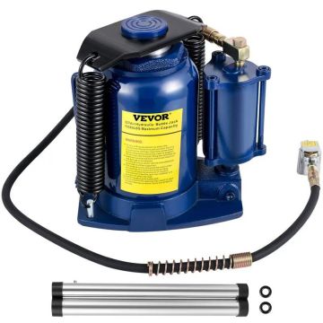 Pneumaattinen hydraulinen pullonostin, 32 t, käsipumppu