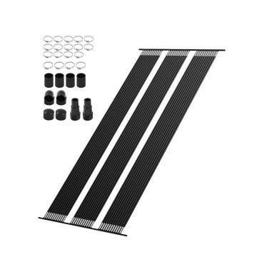 Aurinkokäyttöinen HDPE-allaslämmitin, 1,2 m x 7,3 m, yleisjärjestelmä