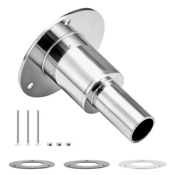 Pakoputken liitin, 24 mm, 316 ruostumatonta terästä, dieselkäyttöisille lämmittimille (2-8 kW)