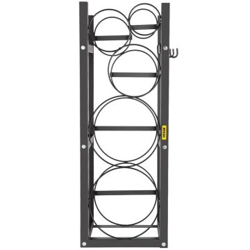 Стеллаж для баллонов с хладагентом и газом, 35x13x14 дюймов, 5 мест.