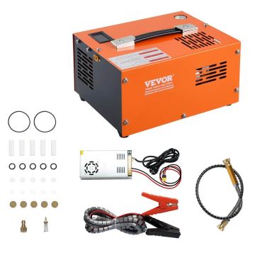 PCP kannettava ilmakompressori 4500PSI 30Mpa DC12V AC230V öljytön