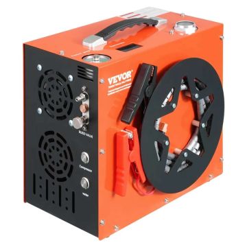 Kannettava PCP-ilmakompressori 4500PSI jäähdytyksellä DC12V/AC230V