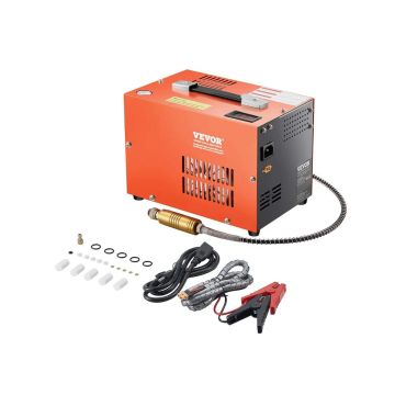 Kannettava PCP-ilmakompressori 4500PSI ilmanvaihtojärjestelmällä, DC12V/AC230V
