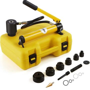 10 t hydraulinen rei'itinsarja 1/2-2 tuuman putkille, 6 osaa
