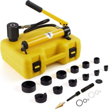 10t hydraulinen rei'ityssarja, 6 osaa, 1/2-2 tuuman putkenleikkaustyökalut