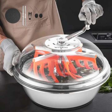 Manuaalinen nupunleikkuri 420 mm, ruostumattomasta teräksestä valmistetut terät, vesiviljelyyn