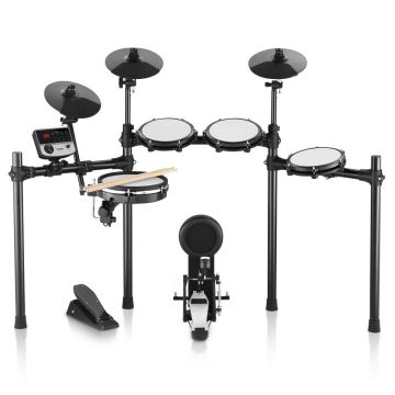Электронная ударная установка, 32 барабана, 480 звуков, USB MIDI, 10-дюймовые тарелки.