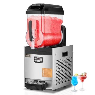 Kaupallinen 12 litran ruostumattomasta teräksestä valmistettu cocktail-jääkaappi