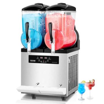 Kaupallinen 12Lx2 ruostumattomasta teräksestä valmistettu cocktailjuomajääkaappi