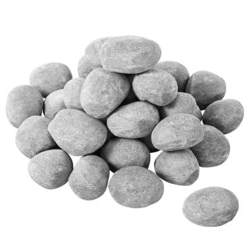 Keraamiset tulisijat, 50–76 mm, 30 kpl, koristeelliset laavakivet takkoihin