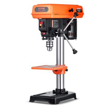 Penkkiporakone 203,2 mm, 500 W, säädettävä nopeus, LED-valaistus, puulle ja metallille