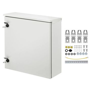 Электромонтажный стальной корпус NEMA 4 для наружного применения, 60x60x20 см, сертифицирован UL.