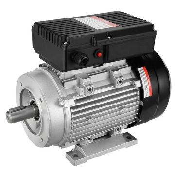 Sähkömoottori 1,1 kW 1400 rpm AC 220-240 V yksivaiheinen, 24 mm akseli, B34-runko, ilmakompressoriin, maatalouteen