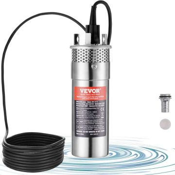 Aurinkokäyttöinen 12 V:n uppopumppu, 120 W, 12 l/min