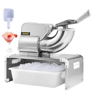 Ammattimainen sähköinen jäänmurskain, 299,8 kg/h, 350 W, 2 terää