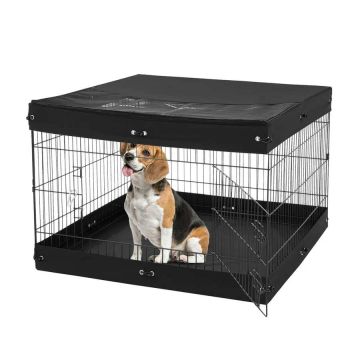 Складной металлический манеж для собак и кошек, панели 24x36 дюймов, 4 шт.