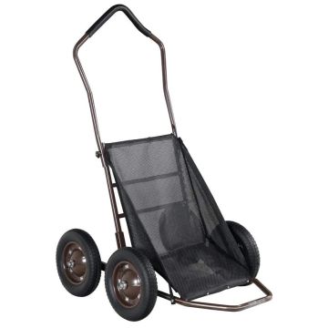 Peurakärry kokoontaitettava, 227 kg, 4 pyörää, ergonominen kahva