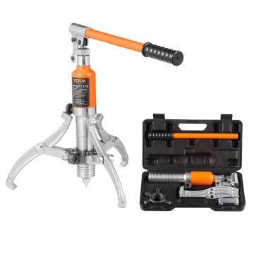 Hydraulinen hammaspyörän ulosvetäjä, 5 t, 20,32 cm, 2-3 leukaa, laakerinerotin