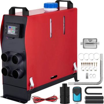 Diesel 12V 5000W ilmanlämmitin LCD-näytöllä ja kaukosäätimellä
