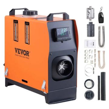 Diesel-ilmanlämmitin 12 V 8 kW LCD-näytöllä ja kaukosäätimellä autoon