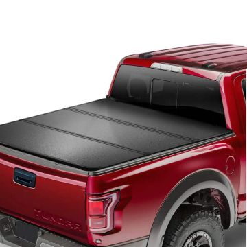 Kolmiosainen lavansuoja, Toyota Tundra 2014-2024, musta, 400 lb:n kantavuus