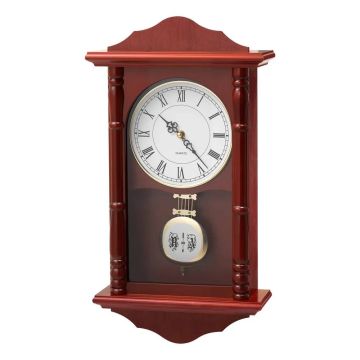 Vintage-seinäkello heilurina, 18 tuumaa, kvartsi