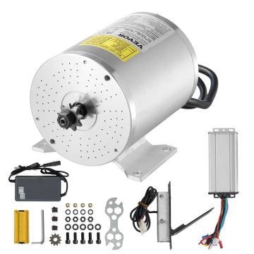 1800 W:n 48 V:n sähköinen harjaton tasavirtamoottori karting-autoille