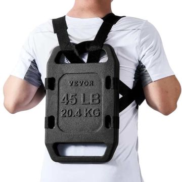 Чугунные гантели с защитным кожухом, 45 фунтов, для фитнеса.