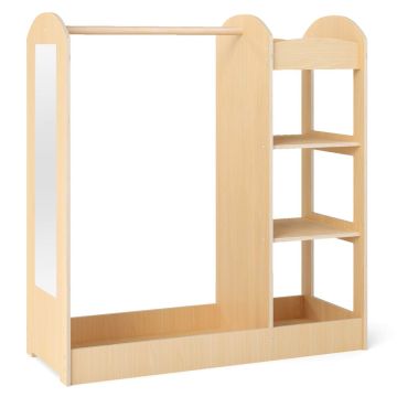 Children's clothes rack, 2 shelves, 3 compartments, 94 × 100.3 × 38.1 cm