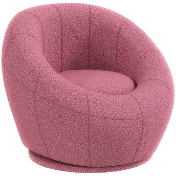 Lasten tuoli Homcom 60x56x48cm, vaaleanpunainen