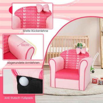 Lasten tuoli, käsinojallinen, 58,4 × 54,6 × 41,9 cm