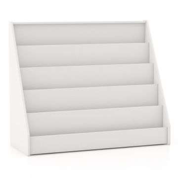 Children's bookshelf, 5 shelves, 91 × 38 × 76.5 cm