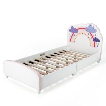 Pehmeäpäätyinen lastensänky, 151 × 70 × 76 cm